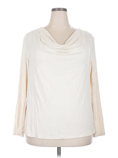 Pre-owned Prettygarden Long Sleeve Blouse In Ivory