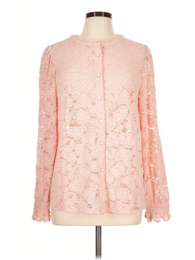 Pre-owned Prettygarden Long Sleeve Blouse In Pink
