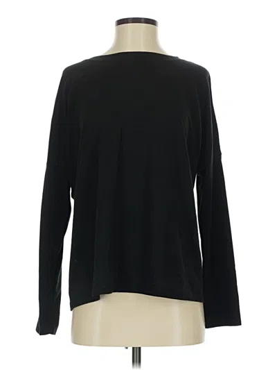 Pre-owned Prettygarden Long Sleeve T-shirt In Black
