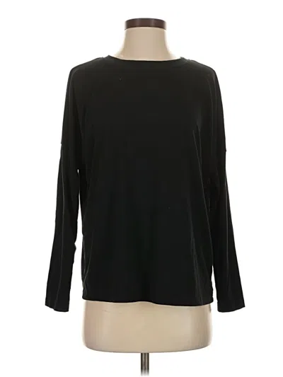Pre-owned Prettygarden Long Sleeve T-shirt In Black