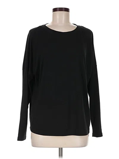 Pre-owned Prettygarden Long Sleeve T-shirt In Black