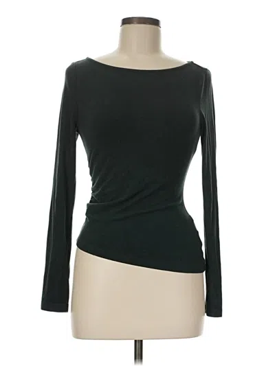 Pre-owned Prettygarden Long Sleeve T-shirt In Black