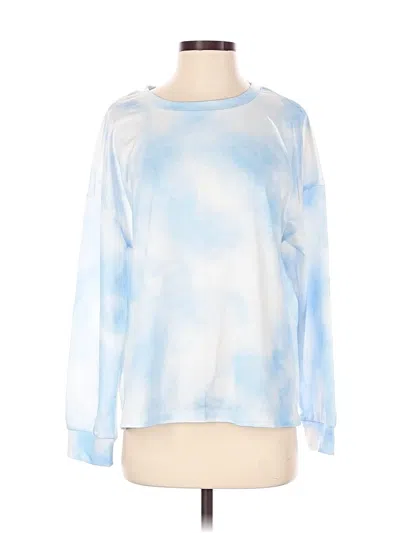 Pre-owned Prettygarden Long Sleeve T-shirt In Blue