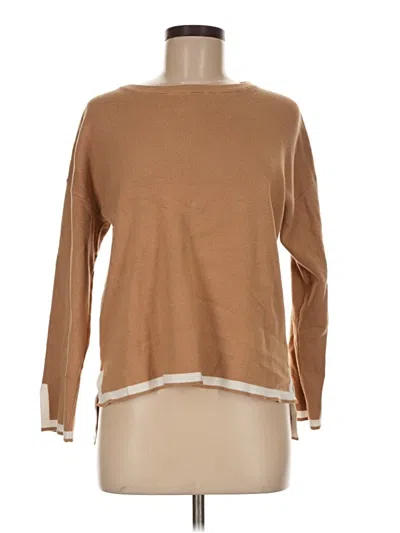 Pre-owned Prettygarden Long Sleeve T-shirt In Brown