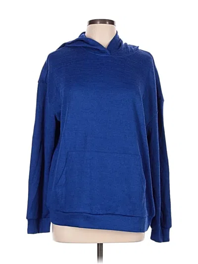 Pre-owned Prettygarden Pullover Hoodie In Blue