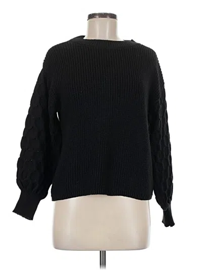 Pre-owned Prettygarden Pullover Sweater In Black