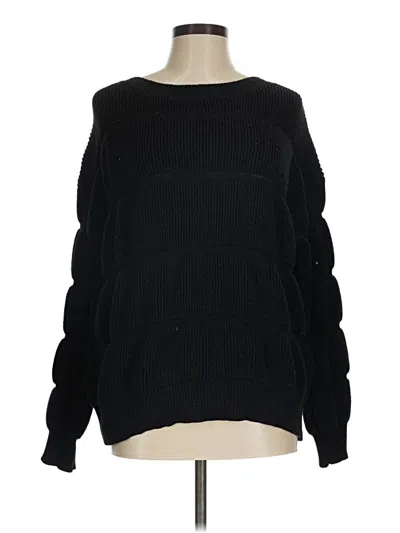 Pre-owned Prettygarden Pullover Sweater In Black