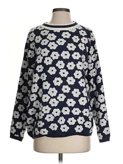 Pre-owned Prettygarden Pullover Sweater In Blue