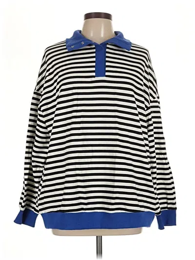 Pre-owned Prettygarden Pullover Sweater In Blue