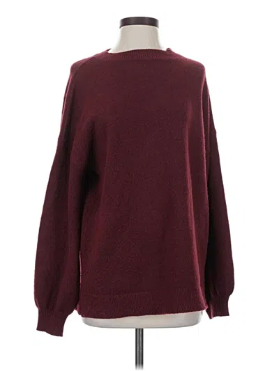 Pre-owned Prettygarden Pullover Sweater In Burgundy