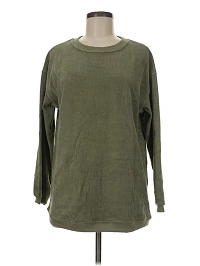 Pre-owned Prettygarden Pullover Sweater In Green