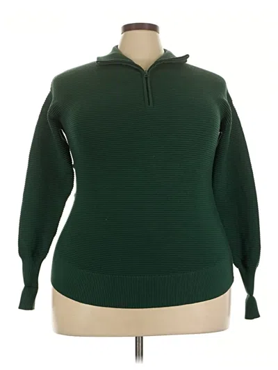 Pre-owned Prettygarden Pullover Sweater In Green