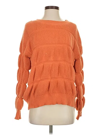 Pre-owned Prettygarden Pullover Sweater In Orange