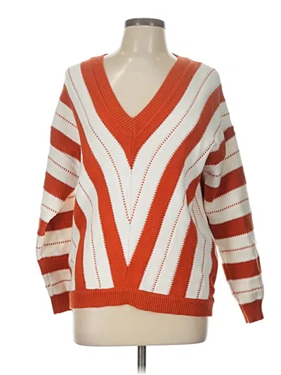 Pre-owned Prettygarden Pullover Sweater In Orange