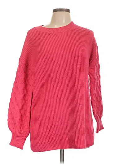 Pre-owned Prettygarden Pullover Sweater In Red