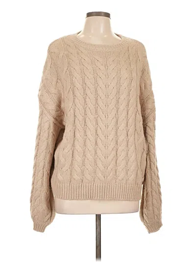 Pre-owned Prettygarden Pullover Sweater In Tan