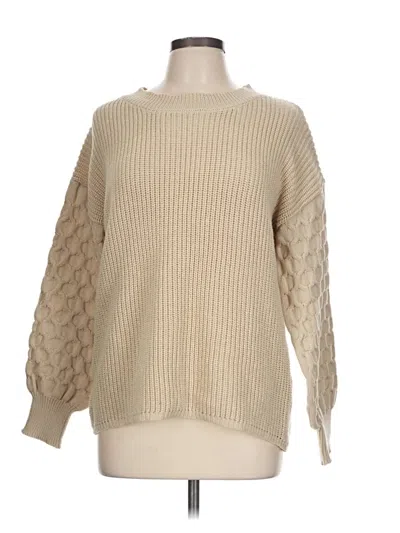 Pre-owned Prettygarden Pullover Sweater In Tan