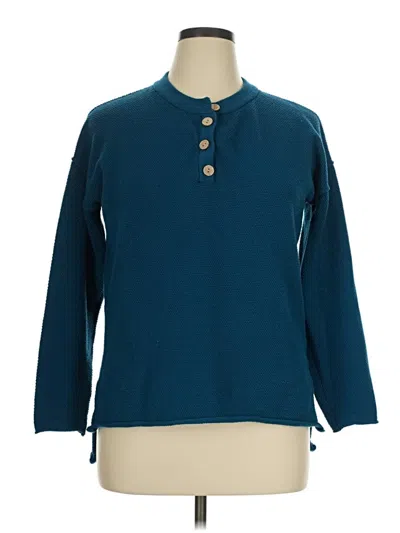 Pre-owned Prettygarden Pullover Sweater In Teal