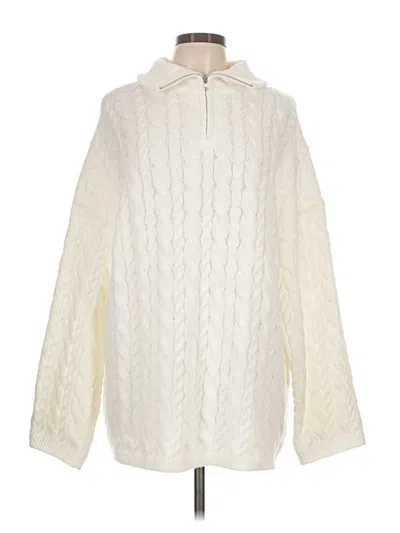Pre-owned Prettygarden Pullover Sweater In White