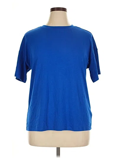 Pre-owned Prettygarden Short Sleeve T-shirt In Blue