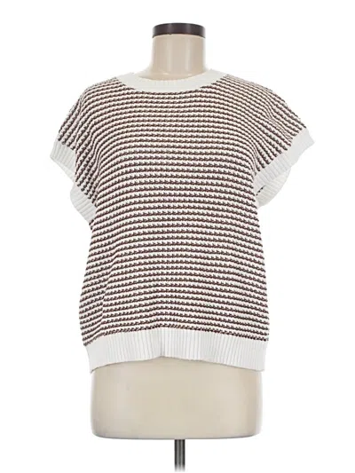 Pre-owned Prettygarden Short Sleeve T-shirt In Brown