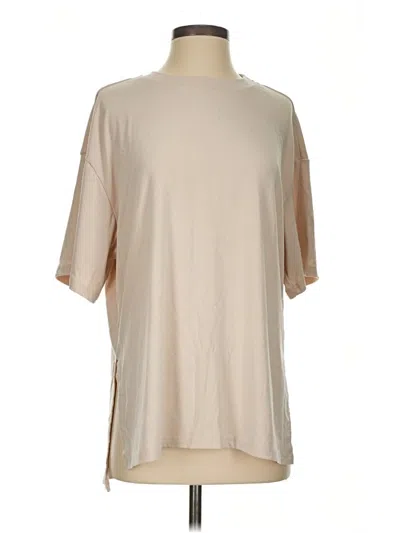 Pre-owned Prettygarden Short Sleeve T-shirt In Tan