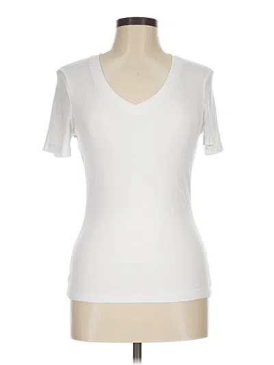 Pre-owned Prettygarden Short Sleeve T-shirt In White