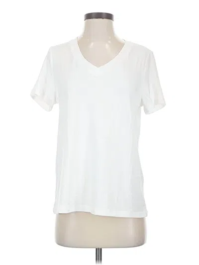 Pre-owned Prettygarden Short Sleeve T-shirt In White