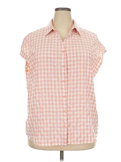 Pre-owned Prettygarden Sleeveless Blouse In Orange