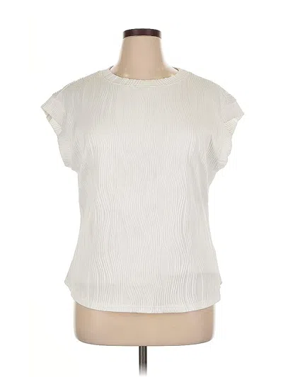 Pre-owned Prettygarden Sleeveless T-shirt In White