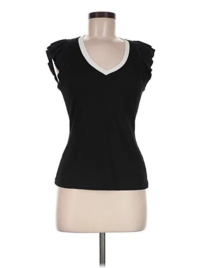 Pre-owned Prettygarden Sleeveless Top Black Sweetheart Neckline Tops