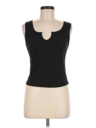 Pre-owned Prettygarden Sleeveless T-shirt In Black
