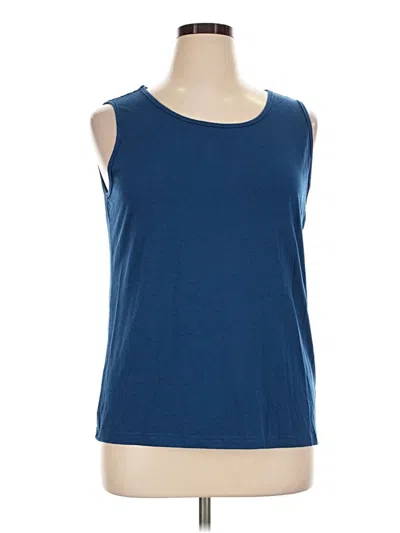 Pre-owned Prettygarden Sleeveless T-shirt In Blue