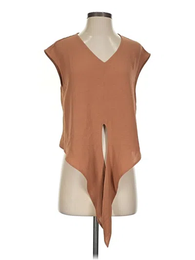 Pre-owned Prettygarden Sleeveless T-shirt In Brown