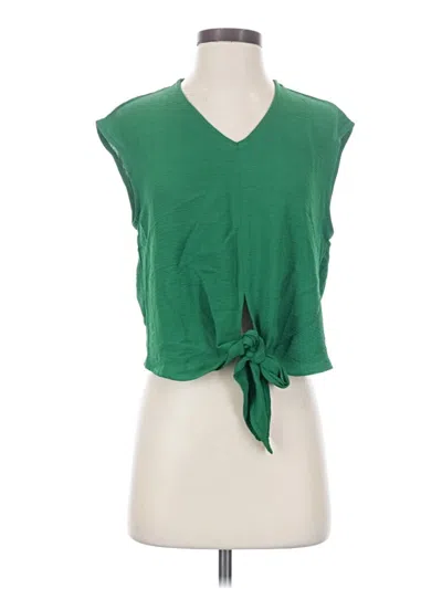Pre-owned Prettygarden Sleeveless T-shirt In Green