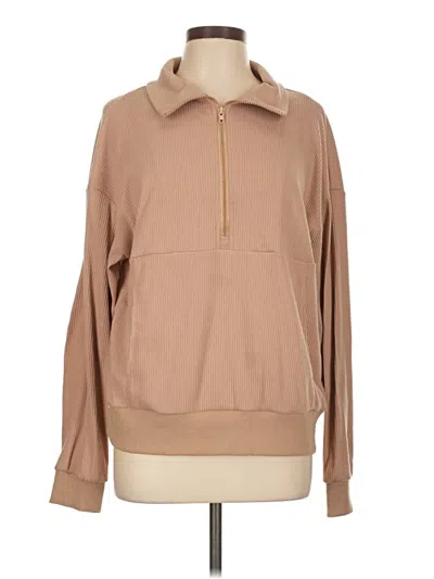 Pre-owned Prettygarden Sweatshirt In Tan