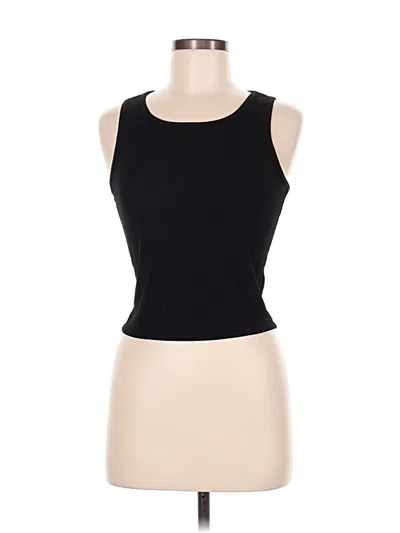 Pre-owned Prettygarden Tank Top Black Strapless Neckline Tops