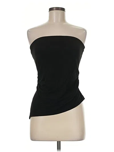 Pre-owned Prettygarden Tube Top Black Strapless Neckline Tops