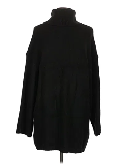 Pre-owned Prettygarden Turtleneck Sweater In Black