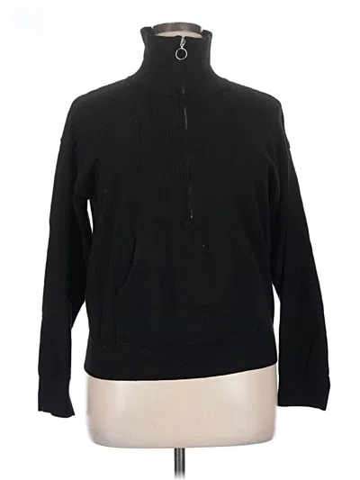 Pre-owned Prettygarden Turtleneck Sweater In Black