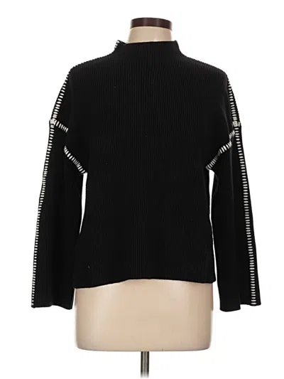 Pre-owned Prettygarden Turtleneck Sweater In Black