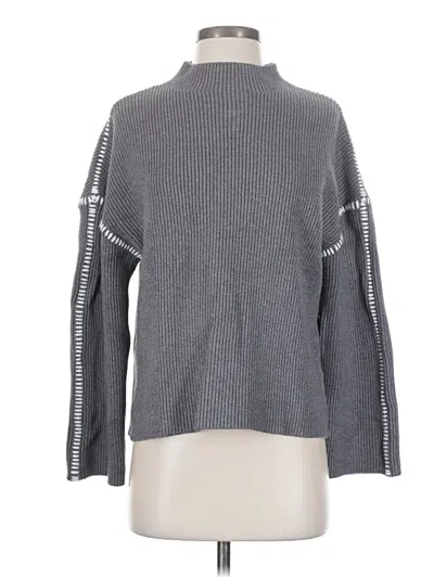 Pre-owned Prettygarden Turtleneck Sweater In Gray