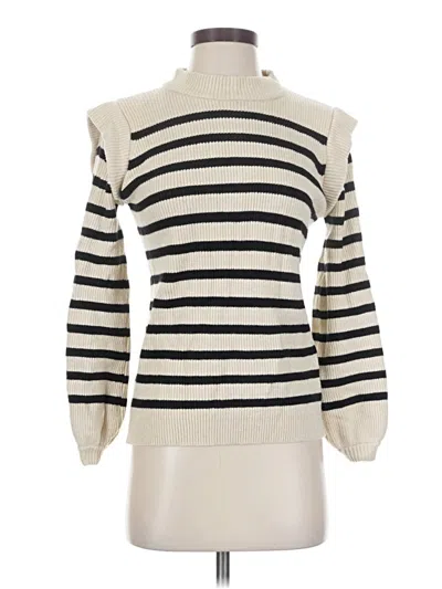 Pre-owned Prettygarden Turtleneck Sweater In Ivory
