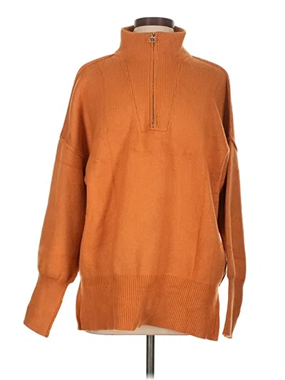 Pre-owned Prettygarden Turtleneck Sweater In Orange