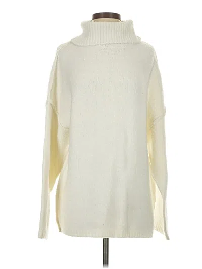 Pre-owned Prettygarden Turtleneck Sweater In White