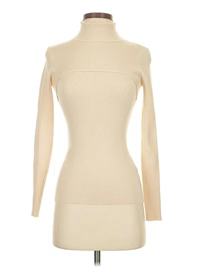 Pre-owned Prettygarden Turtleneck Sweater In White
