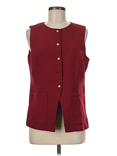 Prettygarden Vest In Burgundy