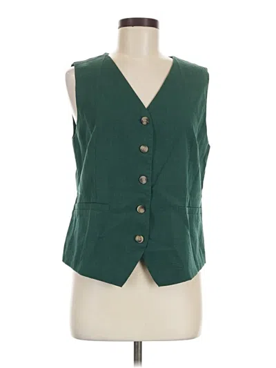 Pre-owned Prettygarden Vest In Green