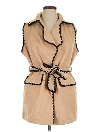 Prettygarden Vest In Tan