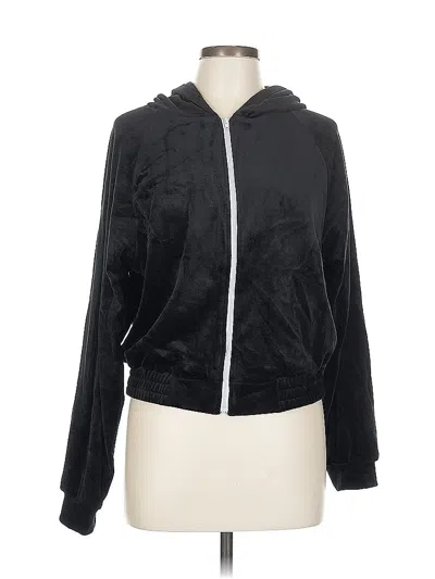 Pre-owned Prettygarden Zip Up Hoodie In Black